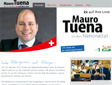 Tablet Screenshot of mauro-tuena.ch